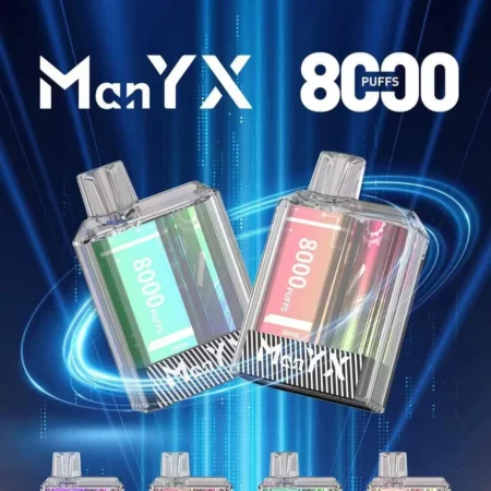 ManYX 蠻夷熊 8000 PUFFS 抛棄式電子煙 蒸汽天堂 台灣現貨 711到付