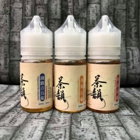 茶語煙油系列/純粹茶香體驗/30ML（40mg）尼古丁鹽濃度 711到付